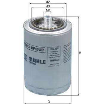 Palivový filtr Palivový filtr KNECHT 70325427