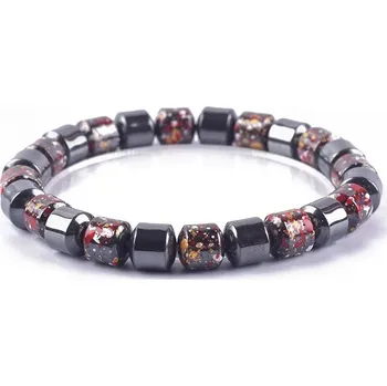Náramek Magnetický boho náramek s hematitem | náramek, šperk - 1
