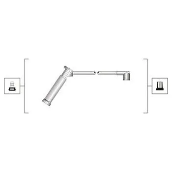 Zapalovací kabel Sada kabelů pro zapalování MAGNETI 941319170084