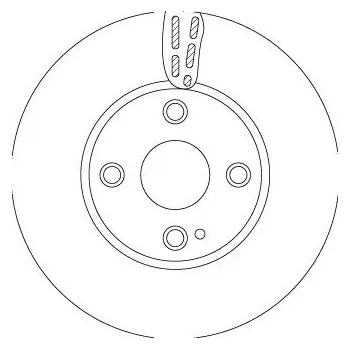 Brzdový kotouč Brzdový kotouč LUCAS DF6793