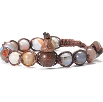 Náramek Tibetský buddhistický náramek energie | pánský náramek, korálkový náramek - Styl4