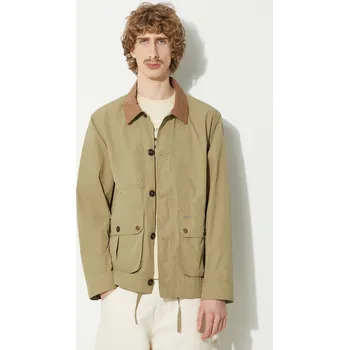 Bunda Barbour Denby Casual pánská, zelená barva, přechodná, MCA0965, L, 01A