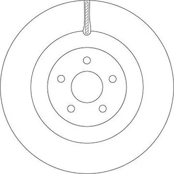 Brzdový kotouč Brzdový kotouč LUCAS DF6871