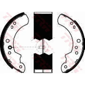 Brzdová čelist Sada brzdových čelistí LUCAS GS6222