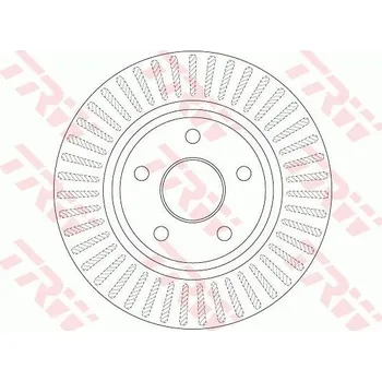 Brzdový kotouč Brzdový kotouč LUCAS DF6251