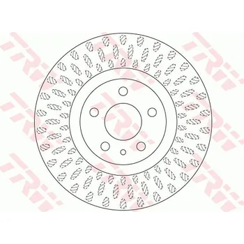 Brzdový kotouč Brzdový kotouč LUCAS DF6522