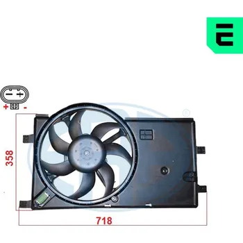 Auto-moto Větrák, chlazení motoru ERA 352141