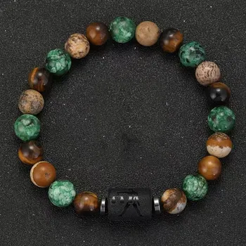 Náramek Náramek z přírodního kamene znamení | náramek, šperk - A9