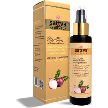 Vlasová regenerace SATTVA Ájurvédské tonikum na pokožku hlavy s keratinem