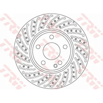 Brzdový kotouč Brzdový kotouč LUCAS DF6262S