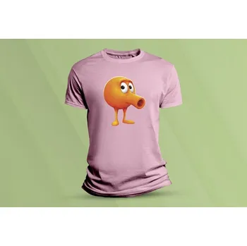 Chlapecké tričko Dětské bavlněné tričko Q bert. Růžová velikost 104 (3-4 roky)