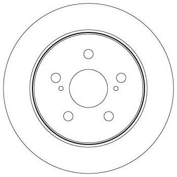 Brzdový kotouč Brzdový kotouč LUCAS DF8335