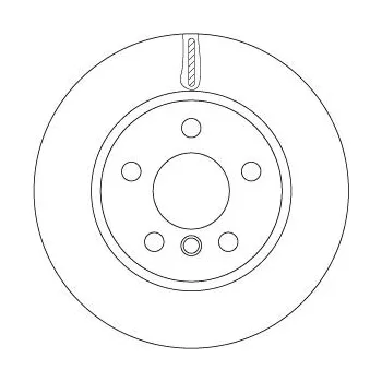 Brzdový kotouč Brzdový kotouč LUCAS DF6799