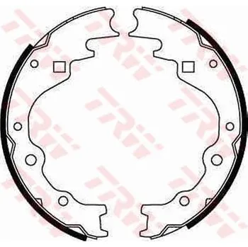 Brzdová čelist Sada brzdových čelistí LUCAS GS8523