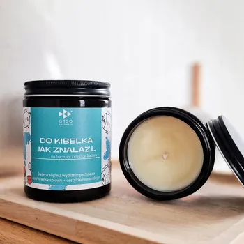 Svíčka Sójová vonná svíčka mango a papája Otso Handmade