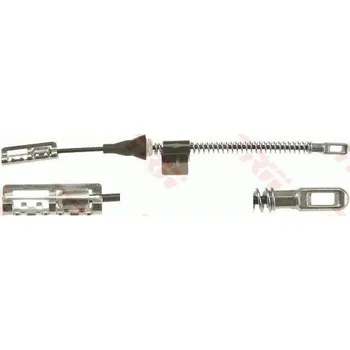 Lanko parkovací brzdy Tažné lanko, parkovací brzda LUCAS GCH3023