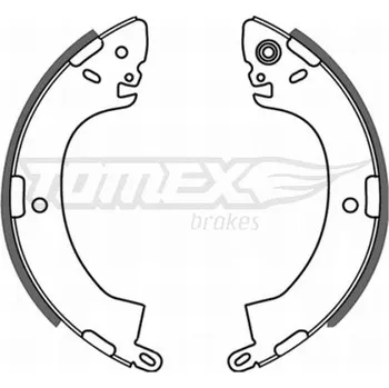 Brzdová čelist Sada brzdových čelistí TOMEX TX 21-44