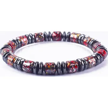 Náramek Magnetický boho náramek s hematitem | náramek, šperk - 2