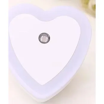 Noční světlo Mini LED Noční světlo | osvětlení - Srdce bílé