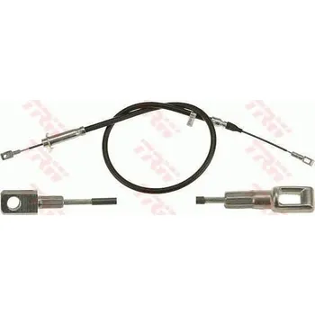 Lanko parkovací brzdy Tažné lanko, parkovací brzda LUCAS GCH1675