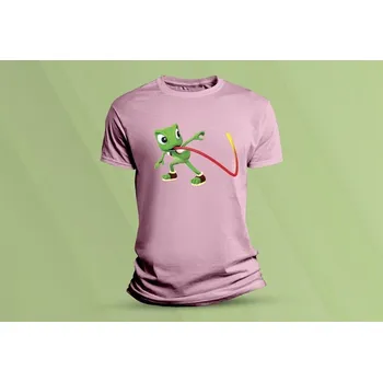 Chlapecké oblečení Dětské bavlněné tričko Chameleon Twist. Růžová velikost 104