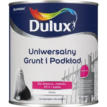 barva na zeď Základní nátěr a podklad Dulux univerzální vodou ředitelný antikorozní bílý 0,70 l