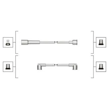 Zapalovací kabel Sada kabelů pro zapalování MAGNETI 941319170019