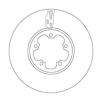 Brzdový kotouč Brzdový kotouč LUCAS DF6781S