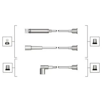Zapalovací kabel Sada kabelů pro zapalování MAGNETI 941319170047