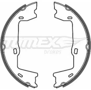 Brzdová čelist Sada brzdových čelistí TOMEX TX 20-69