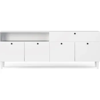 Příborník do zásuvky Eltap Dullum komoda 200 bílý