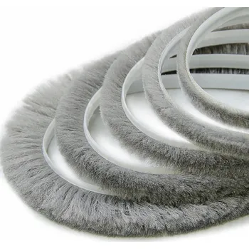Obraz Štětec Těsnící Lišta Odrazová Šedá Samolepicí 6,9x22mm 5m