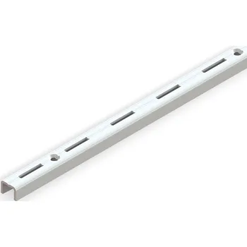 Stavební profil EMUCA Regálový systém JAGMET - profil jednoduchý Délka profilu: 2,5 m