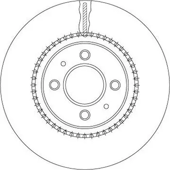Brzdový kotouč Brzdový kotouč LUCAS DF6904