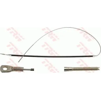 Lanko parkovací brzdy Tažné lanko, parkovací brzda LUCAS GCH1789