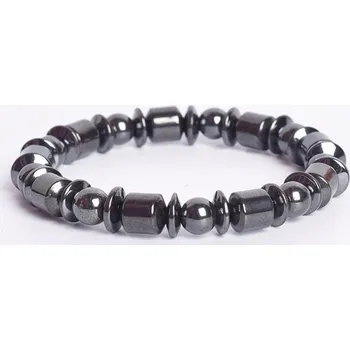 Náramek Magnetický boho náramek s hematitem | náramek, šperk - 10