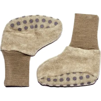 Capáčky Capáčky z merino vlny krémové COSILANA Velikost: 50/56