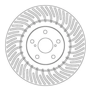 Brzdový kotouč Brzdový kotouč LUCAS DF6692S