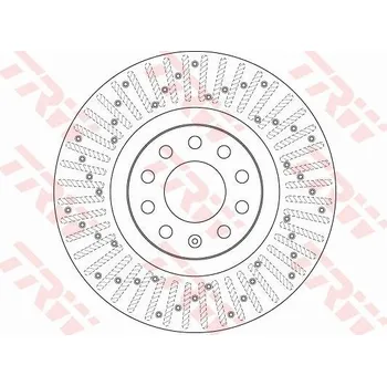 Brzdový kotouč Brzdový kotouč LUCAS DF6189S