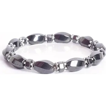 Náramek Magnetický boho náramek s hematitem | náramek, šperk - 15