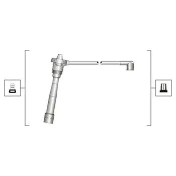 Zapalovací kabel Sada kabelů pro zapalování MAGNETI 941319170039