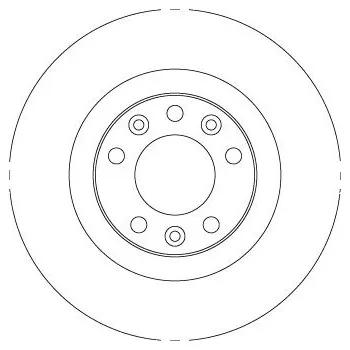 Brzdový kotouč Brzdový kotouč LUCAS DF6667