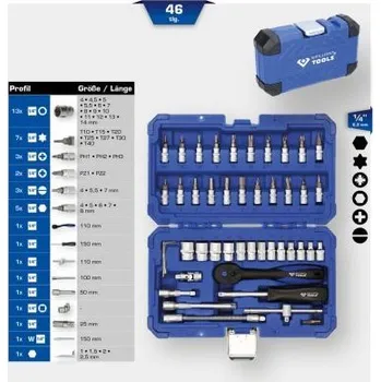 Nářadí pro automobil Sada nářadí gola Brilliant tools BT020046