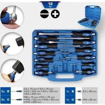 Šroubovák Úderový šroubovák-sada Brilliant tools BT034012