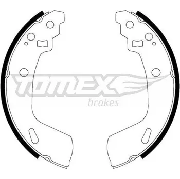 Brzdová čelist Sada brzdových čelistí TOMEX C TX 23-14