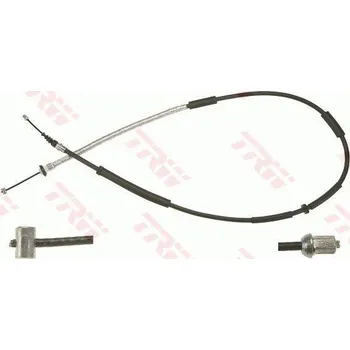 Lanko parkovací brzdy Tažné lanko, parkovací brzda LUCAS GCH106