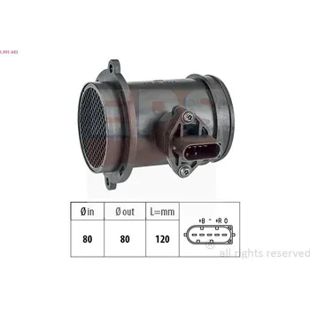 Čidlo automobilu Váha vzduchu / snímač množství protékajícího vzduchu EPS 10.1443
