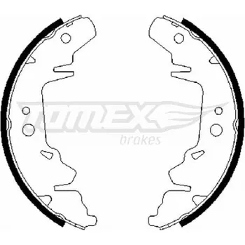Brzdová čelist Sada brzdových čelistí TOMEX TX 21-64
