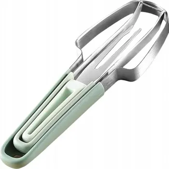 Nůž na krájení melounu 3v1 zelený