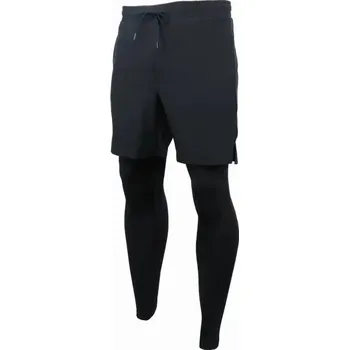 Pánské kraťasy Pánské sportovní tréninkové šortky s rychleschnoucím efektem Barva: Černá, Velikost: XL